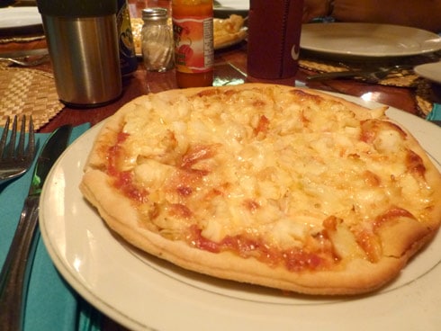 Macs Lobster Pizza Bequia