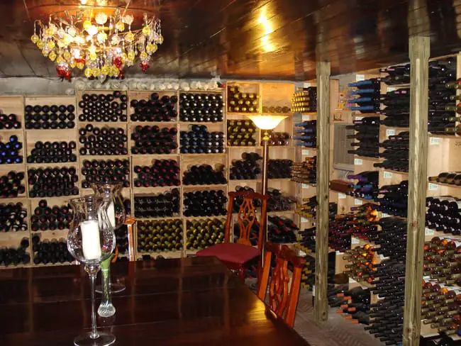 Graycliff wine room