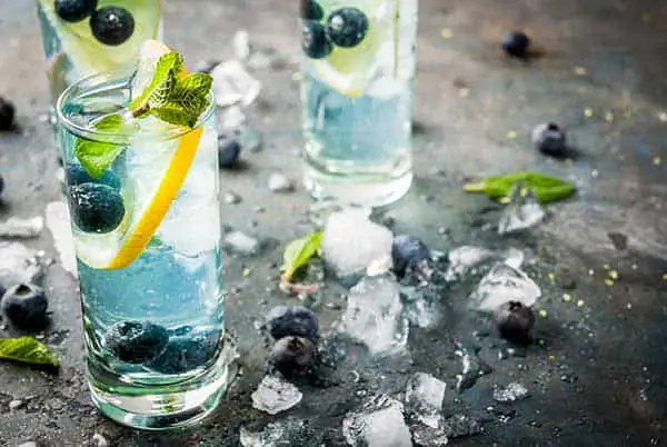 Blueberry lemonade drink recipe