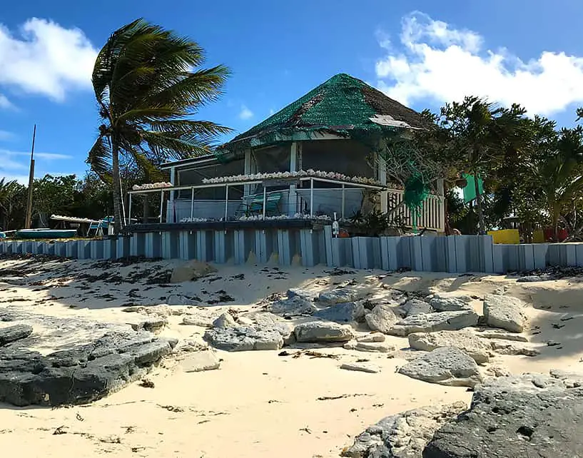 Pelican Beach Hotel Barracuda Beach Bar and Grill Turks and Caicos North Caicos