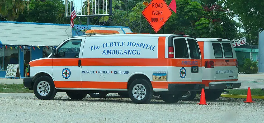 Turtle Hospital, Ambulance, Marathon, Florida Keys