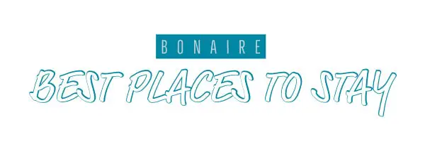 bonaire places to stay